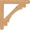 Ekena Millwork Merced Craftsman Smooth Bracket, Western Red Cedar, 5 1/2"W x 46"D x 46"H BKT06X46X46MRC04SWR - alternate 3